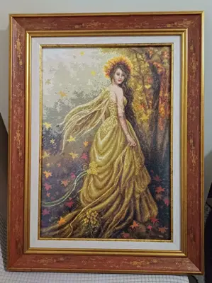 Обява: Гоблен ,, Есенната фея,,