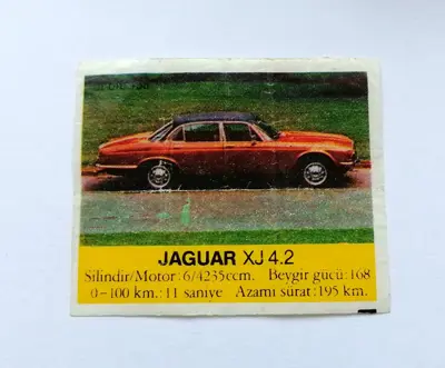 Обява: ⭐ Картинка Би-Бип 138 Jaguar XJ 4.2 ⭐