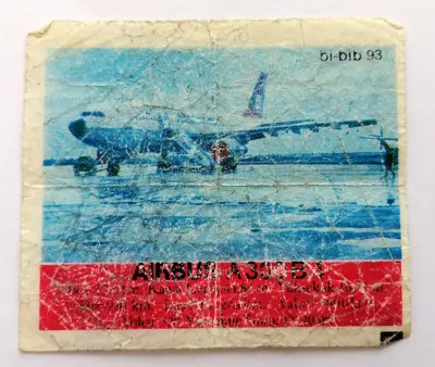 Обява: ⭐ Картинка Би Бип Bi Bib 93 Airbus A300 B4 ⭐
