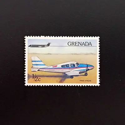 Обява: 🇬🇩 Гренада 1976 1/2 цента Самолети 🇬🇩