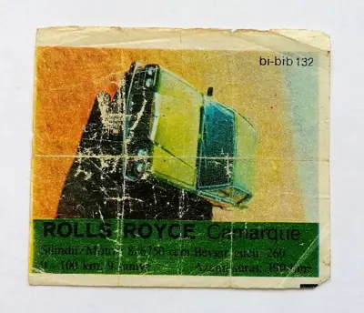 Обява: ⭐ Картинка Би-Бип 132 Rolls Royce Camarque ⭐