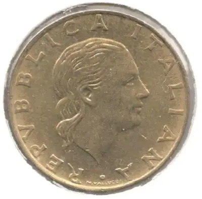 Обява: Italy-200 Lire-1995 R-KM#105