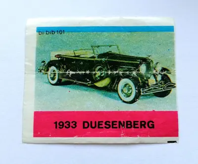 Обява: ⭐ Картинка Би-Бип 101 1933 Duesenberg ⭐
