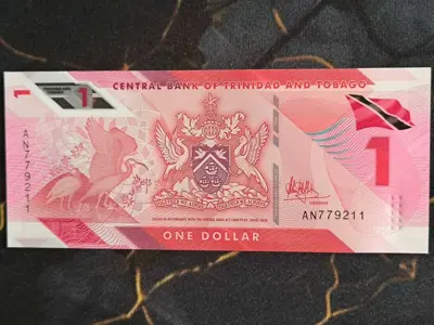 Обява: Банкнота - Тринидад и Тобаго - 1 долар UNC | 2020г.