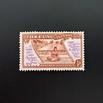 Обява: 🇹🇰 Токелау 1948 1/2 пени 🇹🇰