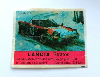 Обява: ⭐ Картинка Би-Бип 127 Lancia Stratos ⭐