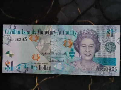 Обява: Банкнота - Кайманови Острови - 1 долар UNC | 2018г.