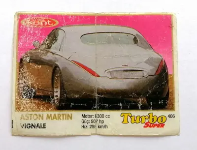 Обява: ⭐ Картинка Turbo Турбо супер 406 Aston Martin Vigna ⭐