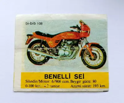Обява: ⭐ Картинка Би-Бип 108 Benelli Sei ⭐