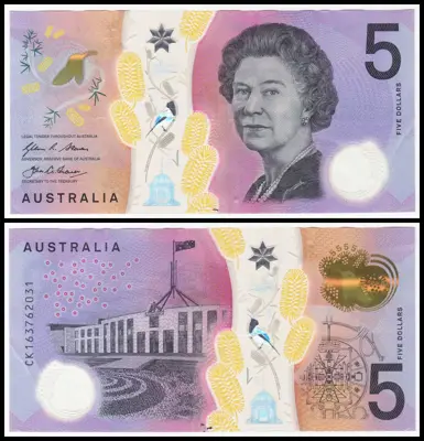 Обява: 🇦🇺 Австралия 2016 5 долара полимер 🇦🇺