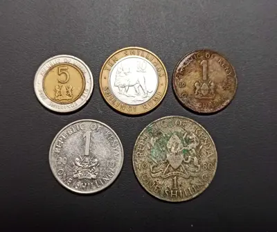 Обява: 🇰🇪 Лот монети Кения 5бр 🇰🇪