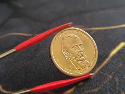 Обява: Монета - САЩ - 1 долар (Джеймс Полк) UNC | 2009г.