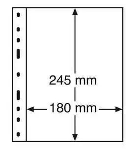 Обява: Leuchtturm Optima - 1C прозрачни листа- една банкнота опаковка от 10 броя
