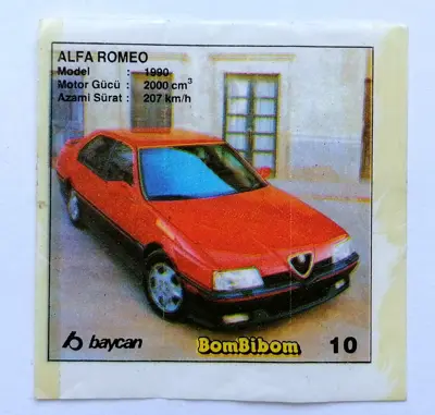 Обява: ⭐ Картинка BomBibom 1-60 10 Alfa Romeo ⭐