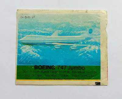 Обява: ⭐ Картинка Би-Бип 91 Boeing 747 Jumbo ⭐