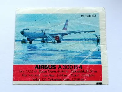 Обява: ⭐ Картинка Би-Бип 93 Airbus A300 B4 ⭐