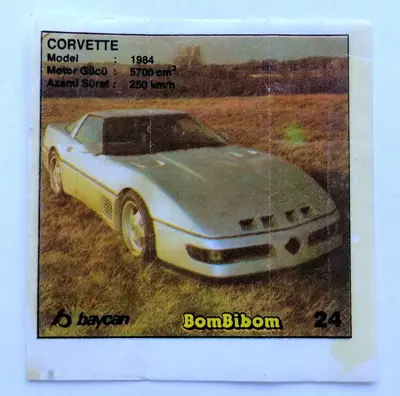 Обява: ⭐ Картинка BomBibom 1-60 24 Corvette ⭐