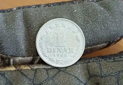 Обява: 1 динар Югославия 1965