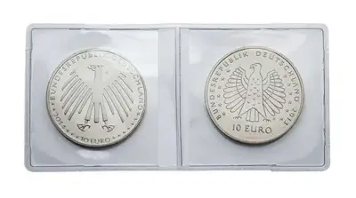 Обява: Двоен калъф / джобове за монети - двойни до 40 мм