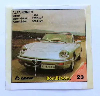 Обява: ⭐ Картинка BomBibom 1-60 23 Alfa Romeo ⭐