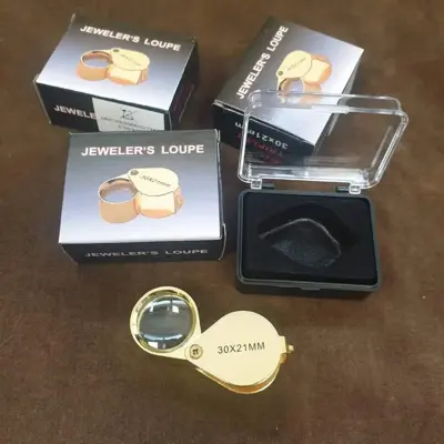 Обява: Лупа 30х увеличение с диаметър 21 мм
