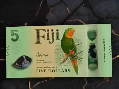 Обява: Банкнота - Фиджи - 5 долара UNC | 2025г.