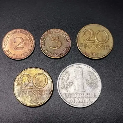 Обява: 🇩🇪 Лот монети Германия 5 броя 🇩🇪