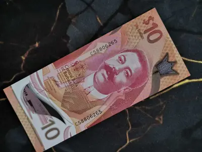 Обява: Банкнота - Барбадос - 10 долара UNC | 2024г.