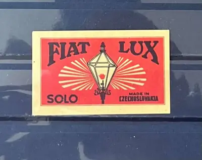 Обява: Чехословакия – Fiat Lux