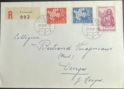 Обява: Швейцария 1961