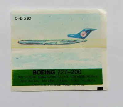 Обява: ⭐ Картинка Би-Бип 92 Boeing 727-200 ⭐