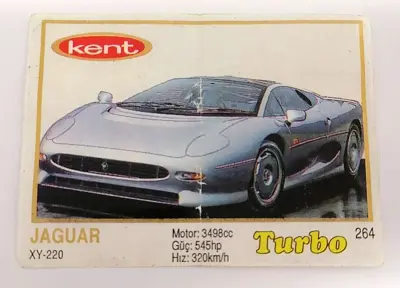 Обява: ⭐ Картинка Turbo Турбо жълто 264 Jaguar XY-220 ⭐