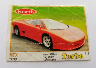 Обява: ⭐ Картинка Turbo Турбо жълто 316 MTX Tatra ⭐