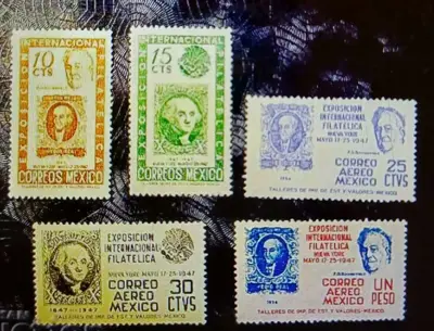 Обява: Мексико 1947 г.