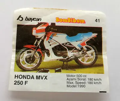 Обява: ⭐ Картинка BomBibom 1-90 41 Honda MVX ⭐