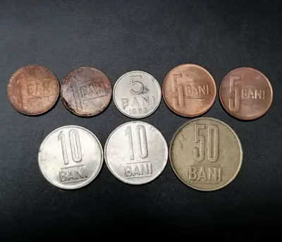 Обява: 🇷🇴 Лот монети Румъния 8 броя 🇷🇴