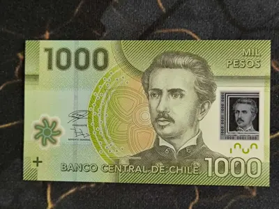 Обява: Банкнота - Чили - 1000 песо UNC | 2020г.