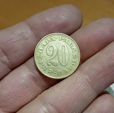 Обява: 20 пара Югославия 1981