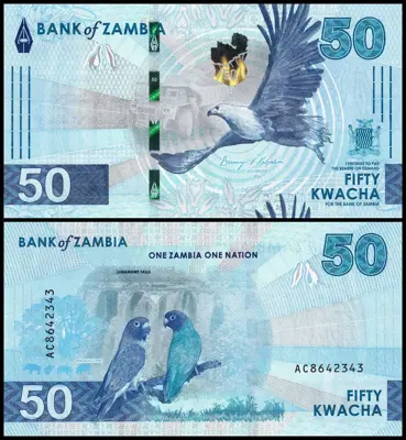 Обява: 🇿🇲 Замбия 2024 50 квача UNC нова 🇿🇲