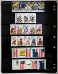 Обява: Leuchtturm Vario листи за марки с 6 реда , опаковка 5 бр.