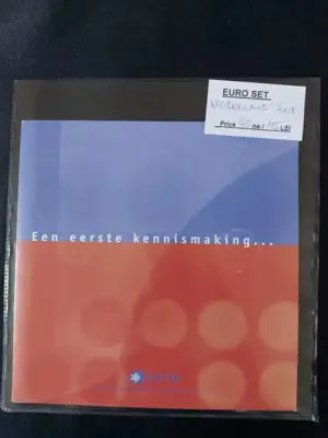 Обява: Нидерландия 1999-2001 - Комплектен банков евро сет от 1 цент до 2 евро