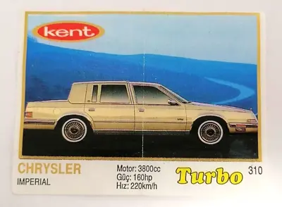 Обява: ⭐ Картинка Turbo Турбо жълто 310 Chrysler Imperial ⭐