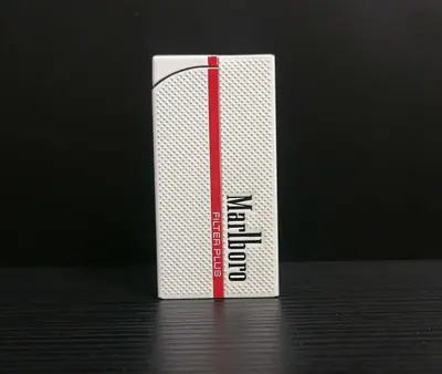 Обява: ⭐ Метална Запалка Marlboro бяла ⭐