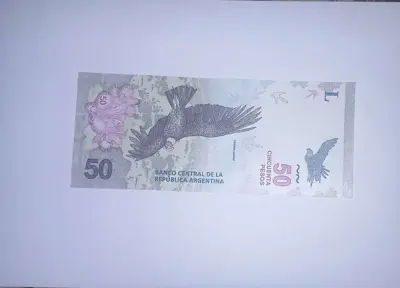 Обява: Аржентина 50 песос 2018-2020 UNC