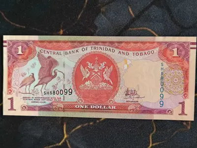 Обява: Банкнота - Тринидад и Тобаго - 1 долар UNC | 2006г