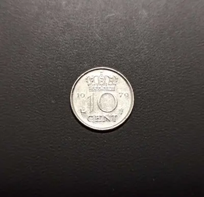Обява: 🇳🇱 Холандия 1979 10 цента 🇳🇱