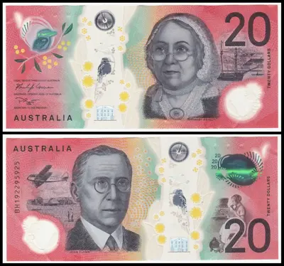 Обява: 🇦🇺 Австралия 2019 20 долара полимер 🇦🇺