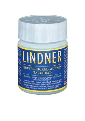 Обява: LINDNER Препарат за почистване на монети - 250 мл. медно-никелови