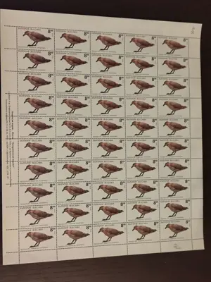 Обява: Пощенски марки - Фауна - "Антарктически видове"