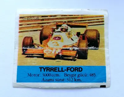 Обява: ⭐ Картинка Би-Бип 136 Tyrrell-Ford ⭐